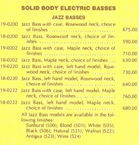 1978 Solid Body Basses.JPG