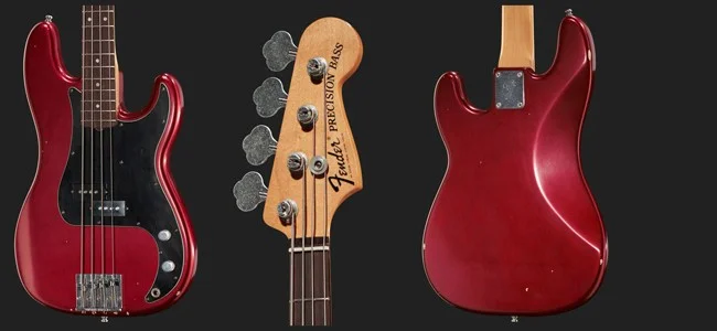 Fender Precision Bass red