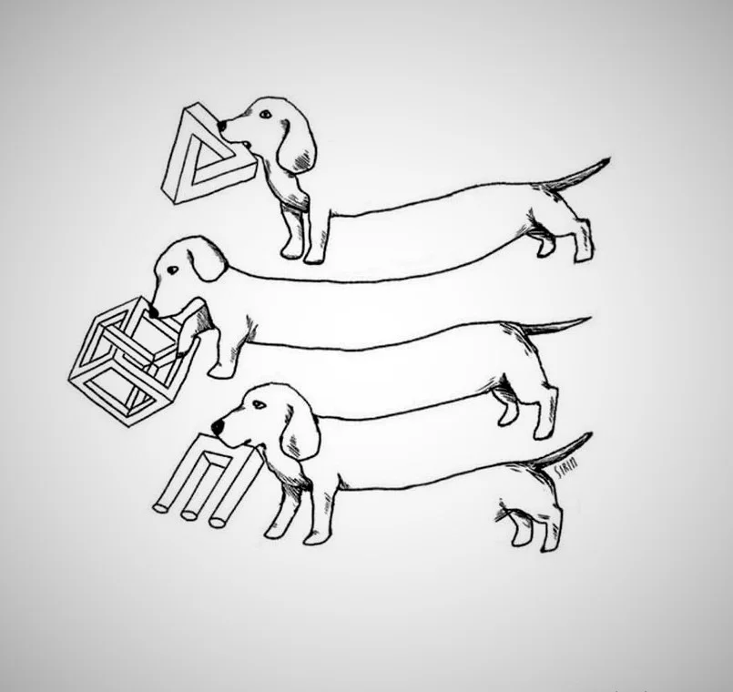 escher ihm sein Dackel.webp