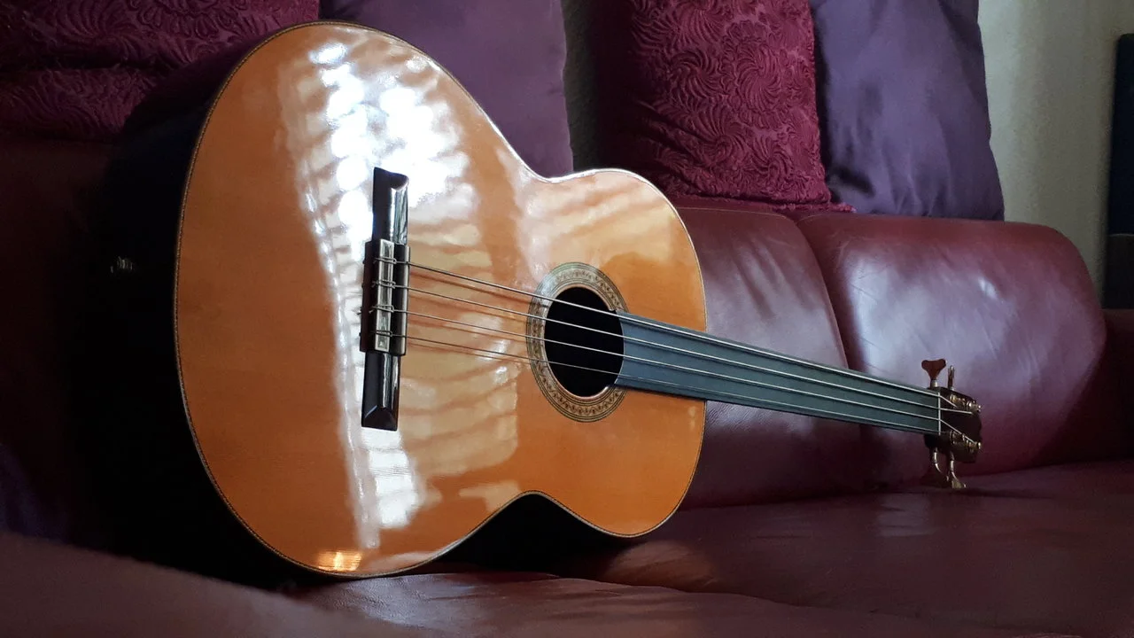 fernandes akustikbass fretless.webp