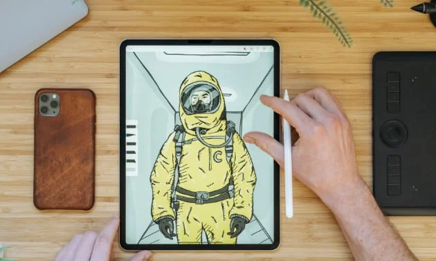 Noten direkt im Tablet notieren