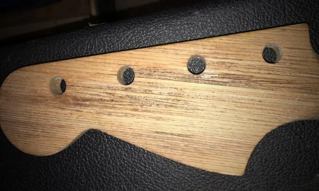 Verleimung bei Schichtholz-Hals löst sich