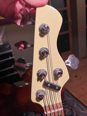 Tausche Sandberg Ultralight Mechaniken Chrom gegen schwarz