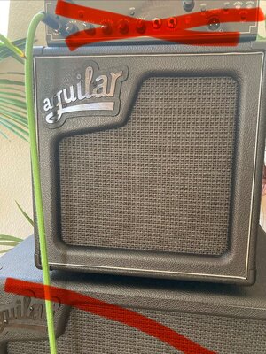 Aguilar SL110 Bassbox Cabinet 10" Zoll Tuki Case Box Bass 8 Ohm