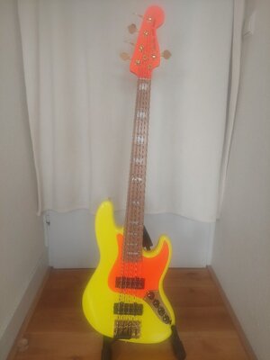 Fender MonoNeon Jazz Bass V NY