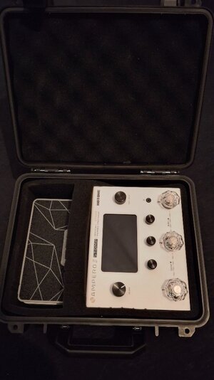 Hotone Ampero II Stomp + Expression Pedal + Case