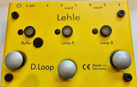 Lehle D.Loop SGoS – 2-fach True Bypass Looper & Preamp Highend