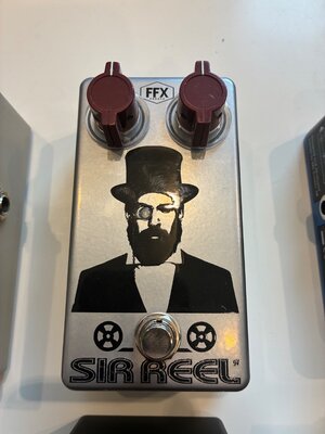 FFX Pedals Sir Reel – Boutique Tape Saturation – Rare Neve Knobs