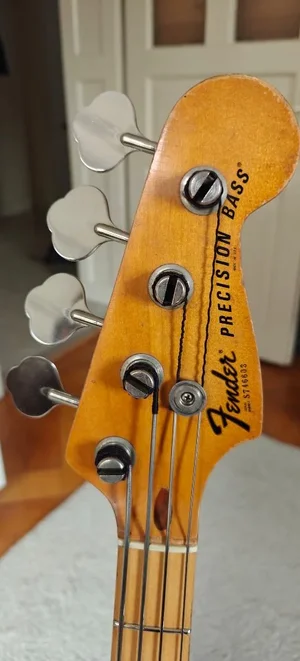 Fender Precision USA 1977 Headstock.webp