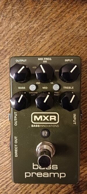 Dunlop MXR81 Preamp