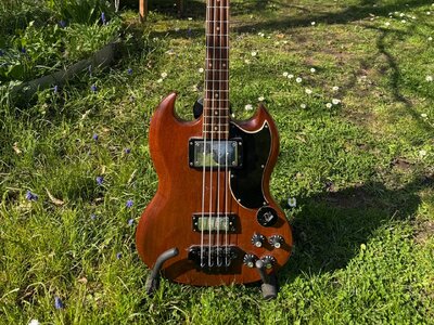 1969 Gibson EB-3 Bass Walnut Finish