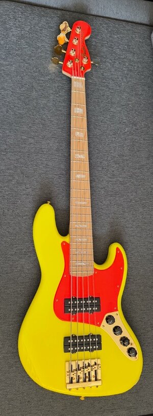 Fender MonoNeon Jazz Bass V