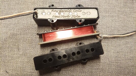 Ray Gerold New York Style Jazz Bass Pickups