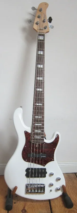 Cort GB75-WBL 5-String Bass, PUs & Elektronik neu, aktiv, evtl. auch Tausch