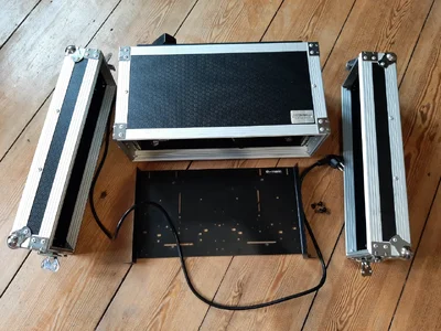 3 HE Rack, Korg Pitchblack Pro Tuner usw.