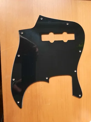 Jazzbass Pickguard 3-tlg. schwarz