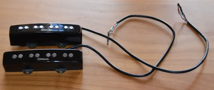 Jazz Bass PUs von DiMarzio Sixties DP303GBU/Sixties DP304 GBU