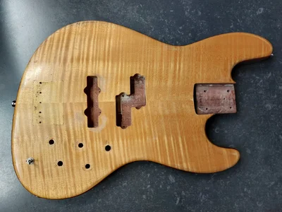 Vox Humana body Mahogany w/ flamed maple top