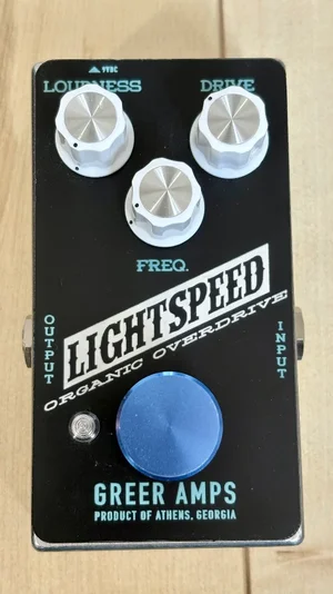 Greer lightspeed / EHX lizard King / Broughton Parametric Equalizer