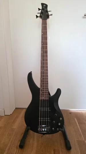 Bass Yamaha TRBX 505 TBL 5-Saiter, mattschwarz, aktiv, Top