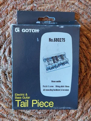 Gotoh 201b Chrome Bass Bridge (Neuwertig mit OVP)