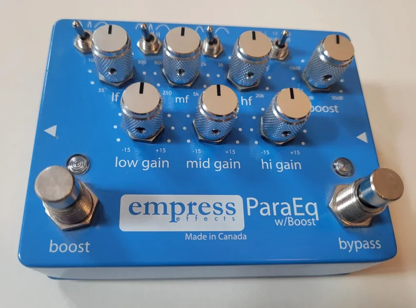 Empress ParaEQ mit Boost, Equalizer Pedal