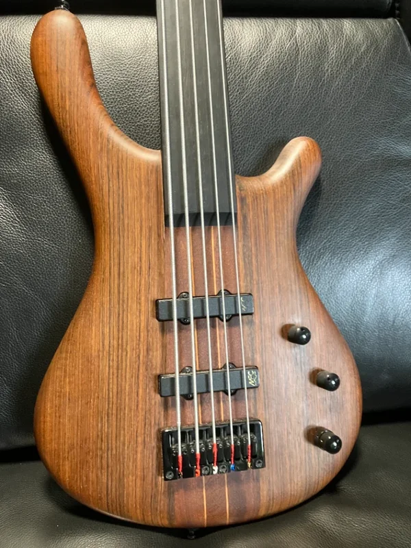 Fame Baphomet 5 NTB Bass Fretless (Made by Mayones)
