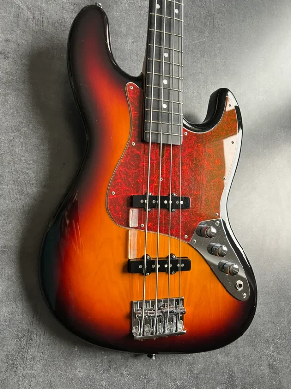 Schecter Japan Progauge PS-S-JB Jazz Bass 2014 Ebony Sunburst