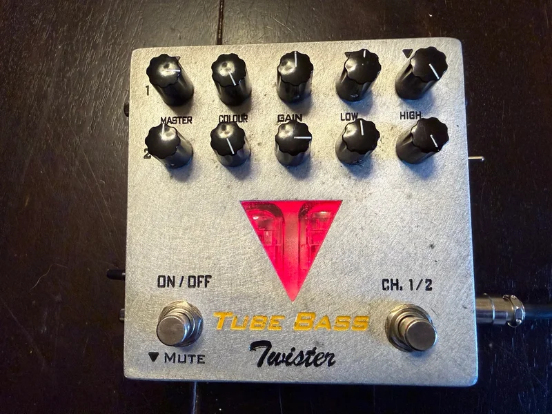 GP Lightstone Twister #1, 2-kanaliger Röhren-Basspreamp handmade in Berlin