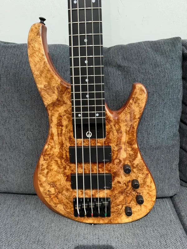 Geoff Gould Carbon-Fiber Bass - leicht und Punch