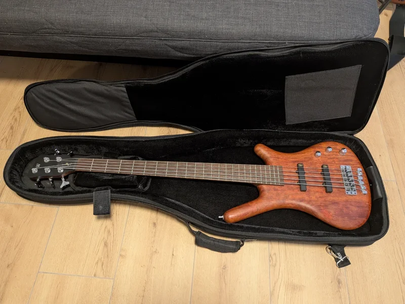 Warwick Teambuilt Pro Series Corvette 5A Bubinga Bass 2017