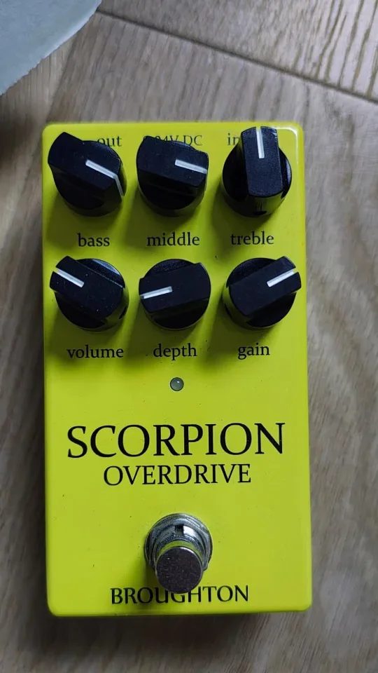 Broughton Audio Scorpion Overdrive – Bass Overdrive – neuwertig + OVP