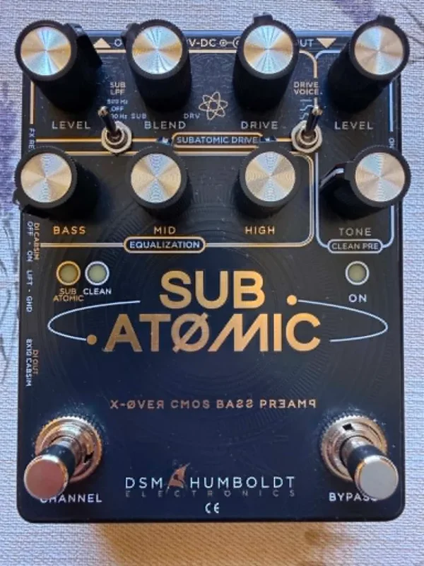 Sub Atomic X-Over CMOS Bass Preamp.