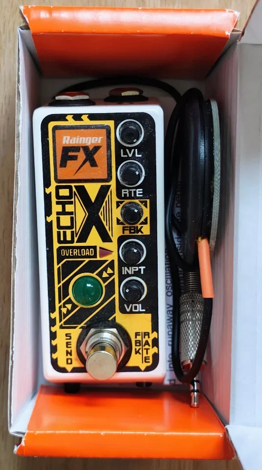 Rainger FX Echo-X inklusive Igor Pressure Pad Controller neuwertig + OVP