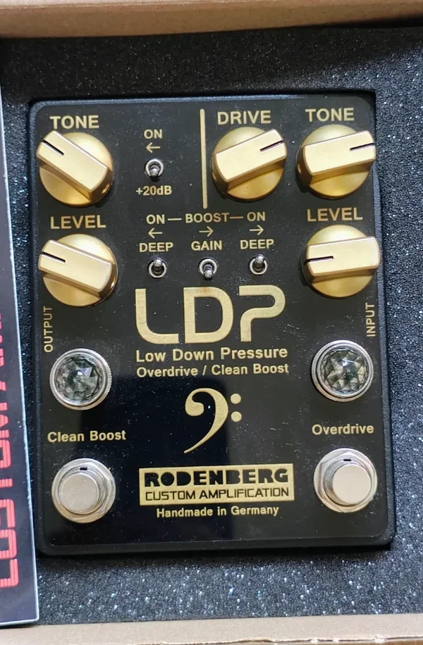 Rodenberg LDP – Low Down Pressure Overdrive / Clean Boost neuwertig + OVP