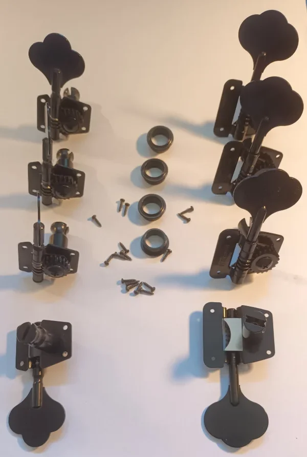 2 x 4 Tuner schwarz