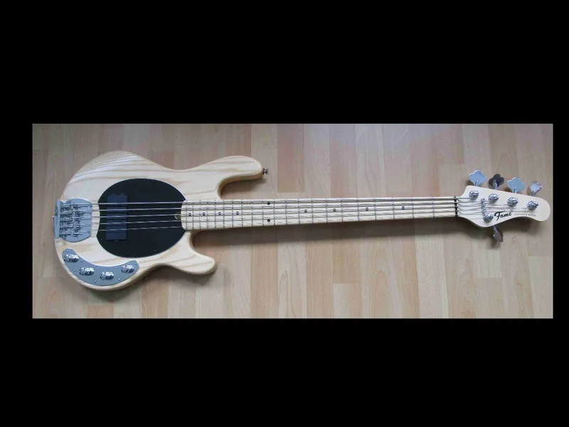 Suche S-Ray-Style Bass Esche natur Ahorn Griffbrett 4 Saiter