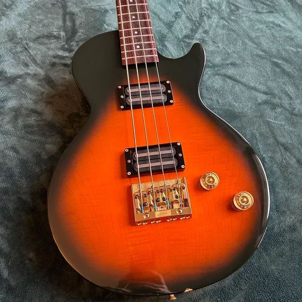 Greco EGB-TA Les Paul Midscale 32" Made in Japan Bassgitarre
