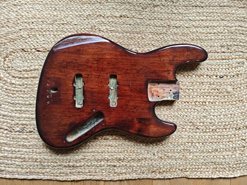 Fender Jazz Bass Body frühe 70er Erle Tausch