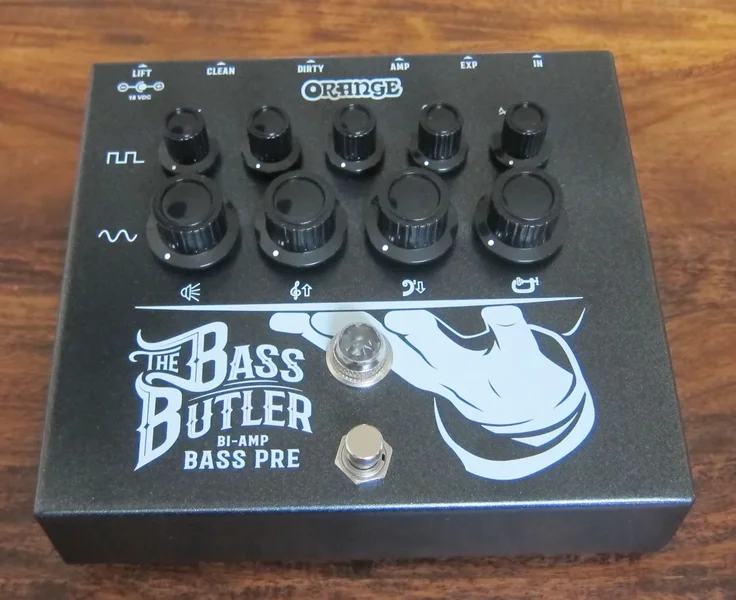 Orange Bass Butler Bi-Amp Vorverstärker Pedal Verzerrer