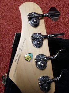 Overwater Tanglewood Contemporary Jazz bass trans black