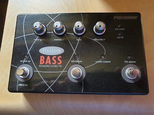 Fishman Fission Bass FX Pedal Effektgerät *WIE NEU* (inkl. Versand)