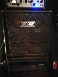 (Neuer Preis  175€) Fender Rumble 410  Bass Cab - tadellos - 1000W, 4Ohm