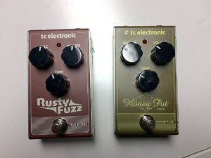 tc electronic RUSTY FUZZ und Honey Pot