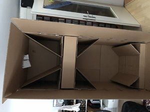 Kontrabass Versandkarton für 3/4