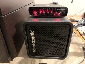 Tc Electronic RH750 Head + bag + RC4 footswitch + RS112 cab + cover