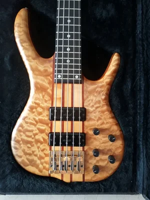Ken Smith (USA) 2001, BSR-5 GN Quilted Maple, Highly Figured, Neck-thru 4kg
