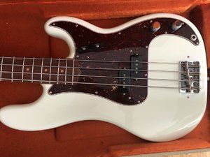 Fender American Vintage P-Bass 63 Olympic White