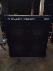 Gallien Krueger 4x10T Bassbox, gebraucht, 8 Ohm, PREISUPDATE!!