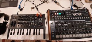 Arturia Drumbrute und Microbrute Analog Synthesizer